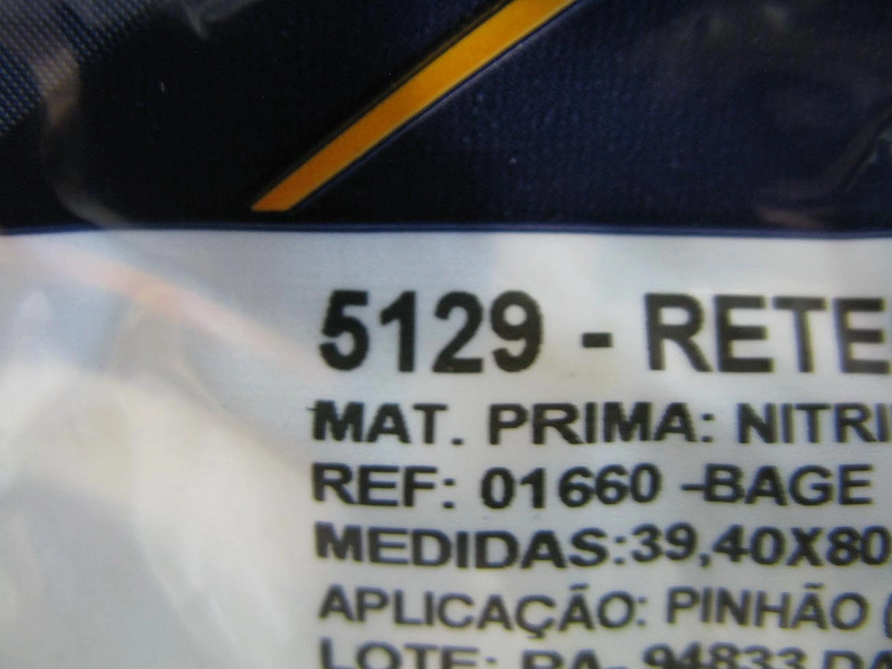 RETENTOR PINHÃO DIFERENCIAL 39,40X80,20X6,40X11,80MM WILLYS F-75/JEEP/RURAL TODOS
