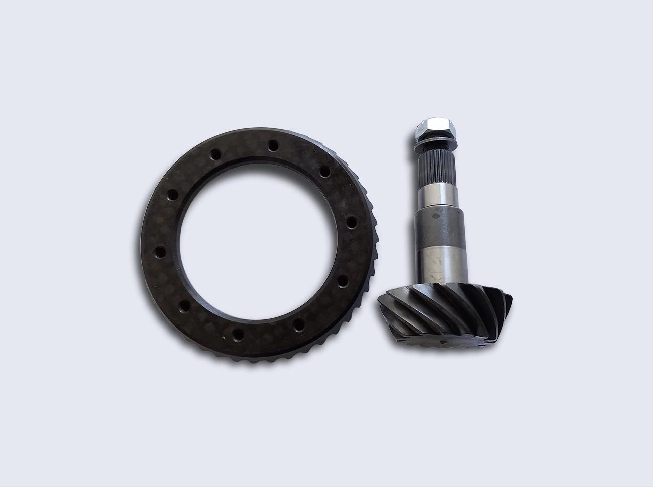 CONJUNTO COROA PINHÃO 43X14 EIXO DANA 46 PINHAO 14X43 FORD F-1000 TRACK-LOK