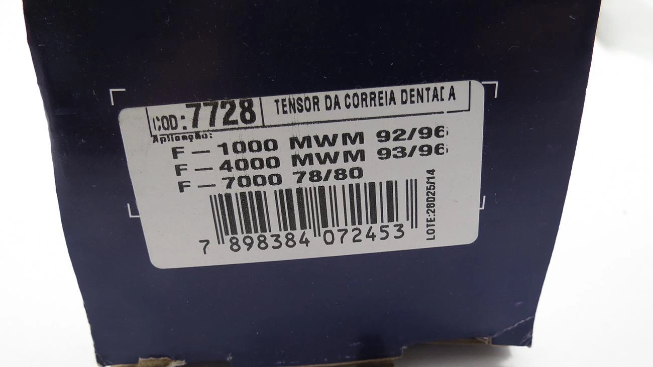 ROLAMENTO TENSOR COM SUPORTE - FORD F-1000/4000 92/96 MWM - CORREIA MOTOR