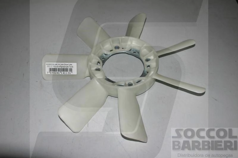 HÉLICE OU VENTOINHA RADIADOR 7 PÁS VENTILADOR/RADIADOR TOYOTA BANDEIRANTE 1997/ INTERNO LISO