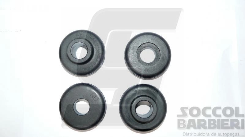 CONJUNTO BUCHAS OLHAL PONTA BARRA ESTABILIZADORA BUCHA ESTABILIZADOR VW 12.140/12.170/14.220/16.170/17.300/35.300/40.300 DIANTEIRO
