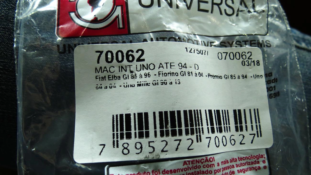 MACANETA INTERNA FIAT UNO/PREMIO/ELBA 94/ - DIREITA