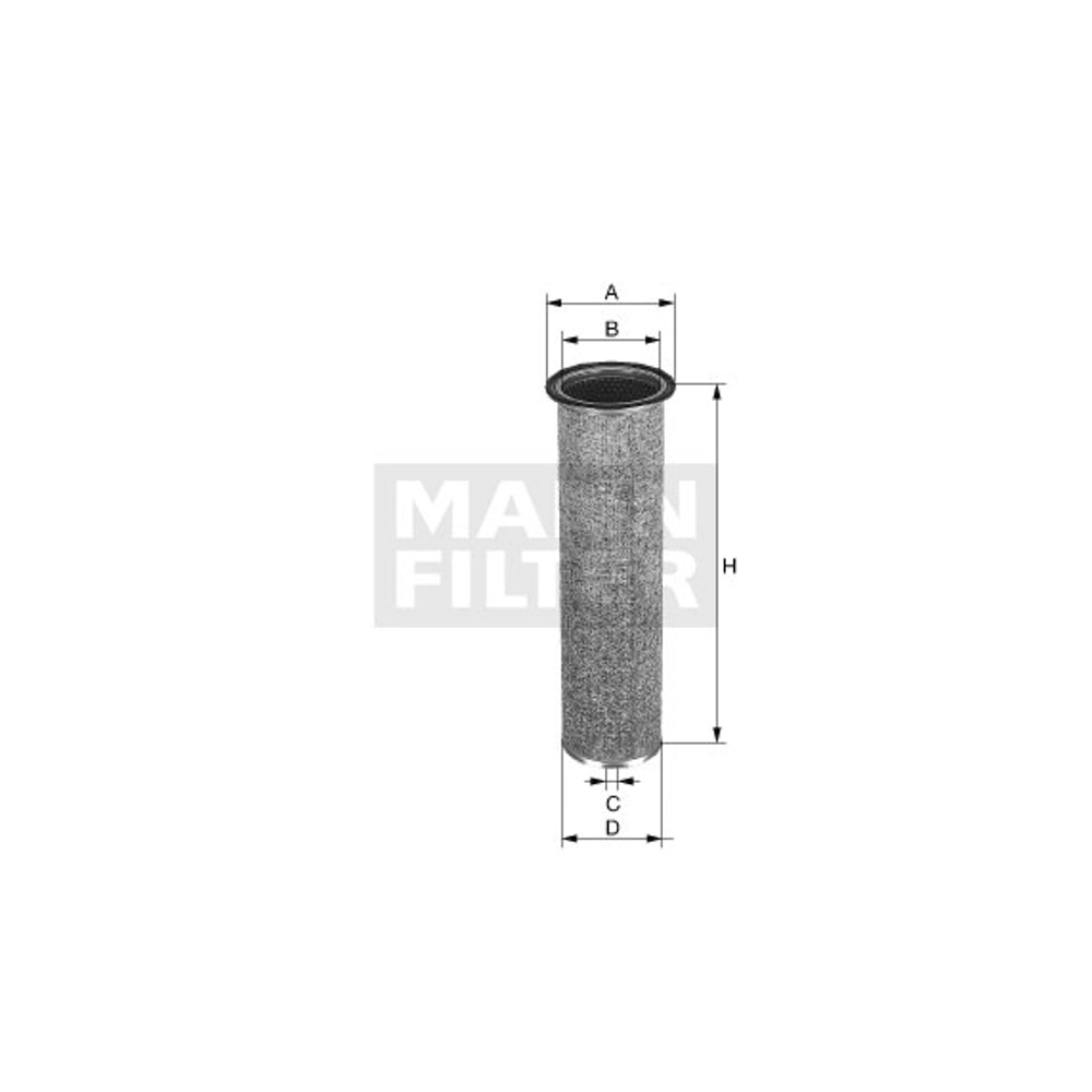 ELEMENTO FILTRO AR INTERNO PARA FILTROS C16190/C16192/C16245 MF 1630 PERKINS 4.248