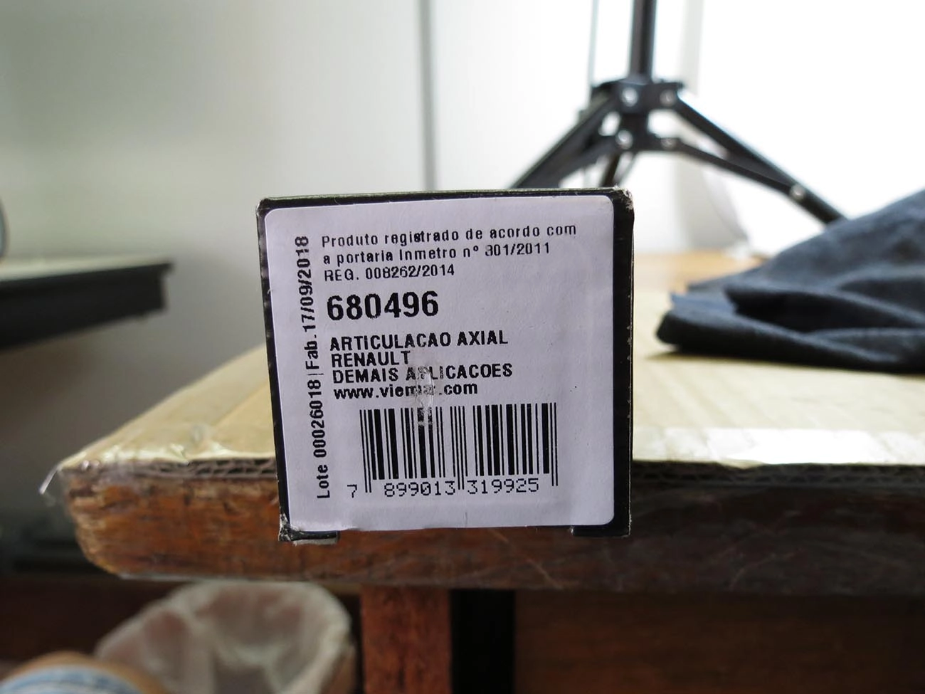ARTICULAÇÃO/BARRA AXIAL DIREÇÃO HIDRÁULICA RENAULT DUSTER 11/20 - CAPTUR 18/ - OROCH 16/