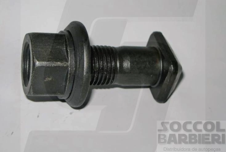 CONJUNTO PARAFUSO RODA DIANTEIRO 7/8X2.5/8 COM PORCA OSCILANTE SCANIA T-112/113 C/PORCA