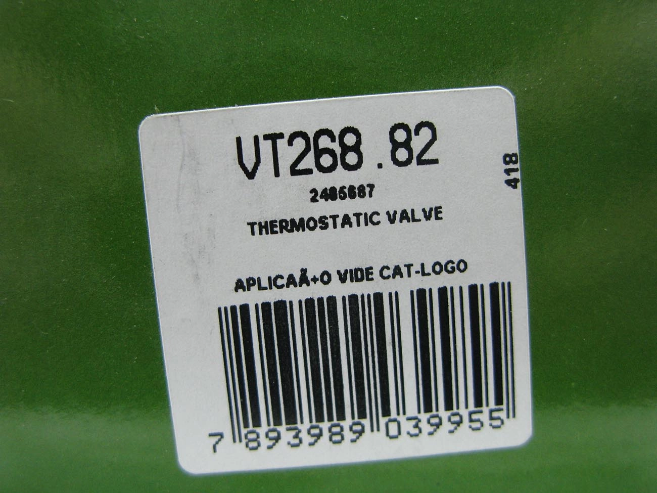 VÁLVULA TERMOSTÁTICA GM D-60/70 - F-21000 - MF 290 - PERKINS 6 CILINDROS