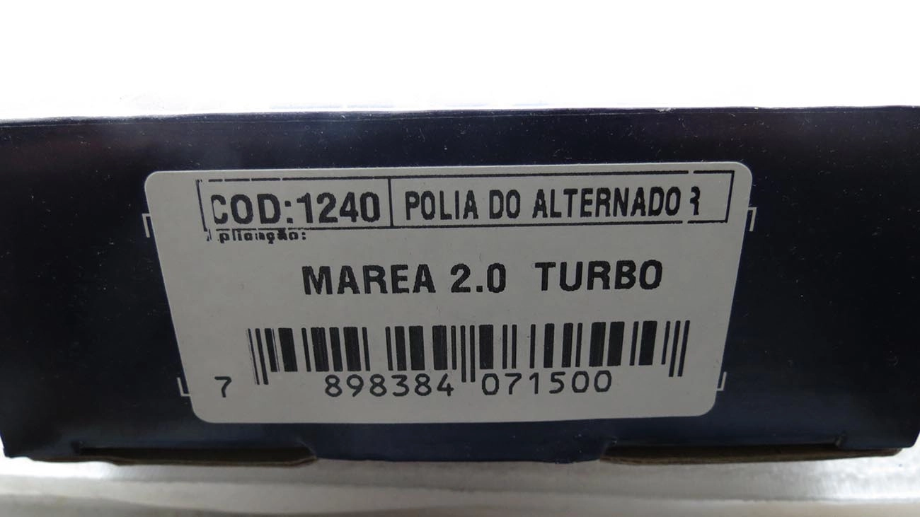 POLIA CORREIA ALTERNADOR FIAT MAREA 2.0 TURBO - 8,30X90X25MM