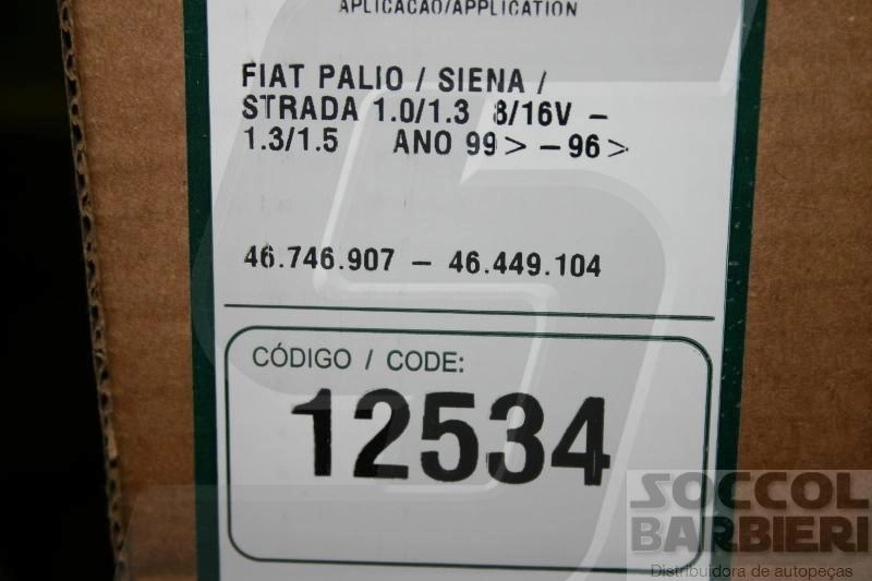 RADIADOR 359X521 COM DEFLETOR PARAFUSADO FIAT PALIO/WEEKEND/SIENA 1.0/1.3/1.5 99/