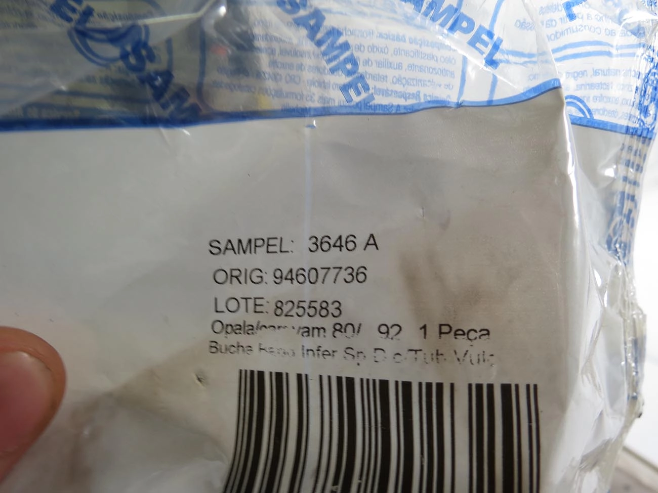 BUCHA BANDEJA INFERIOR GM OPALA/CARAVAN 80/92 - SUSPENSÃO DIANTEIRA