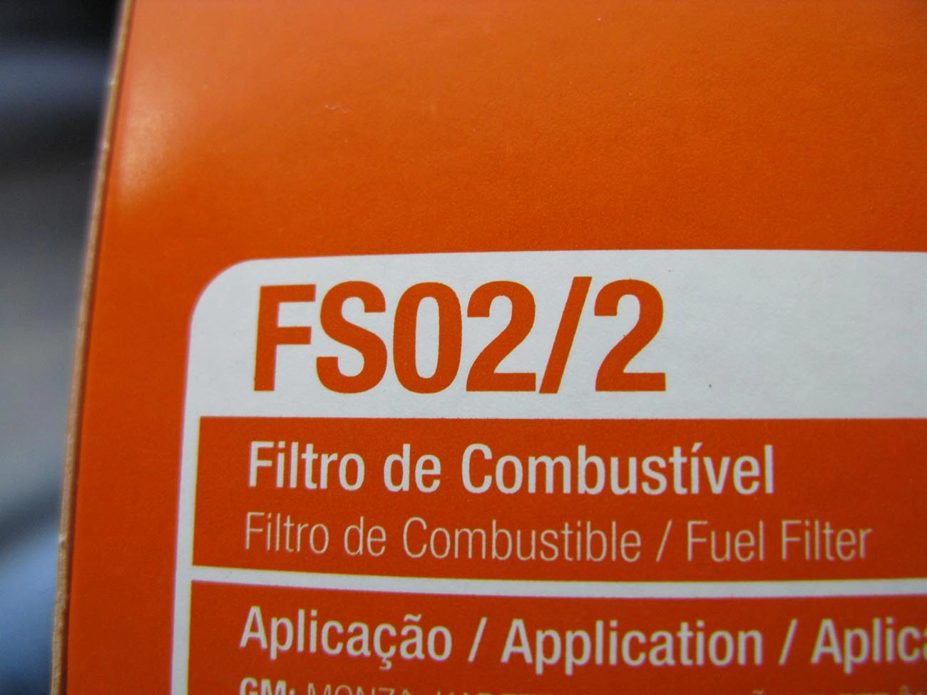 FILTRO COMBUSTIVEL GM MONZA/KADETT/IPANEMA - EFI