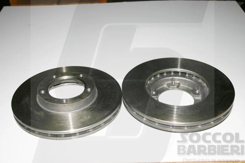 DISCO FREIO DIANTEIRO VENTILADO 257MM TOYOTA HILUX 2.8 4X2 92/01 JIMBEI TOPIC 11/17