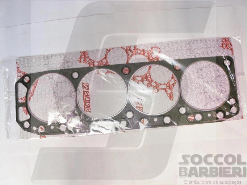 JUNTA CABEÇOTE FIBRA 1,30MM MOTOR 151 4 CILINDROS GM A-10/C-10/VERANEIO/OPALA/CARAVAN 2.5