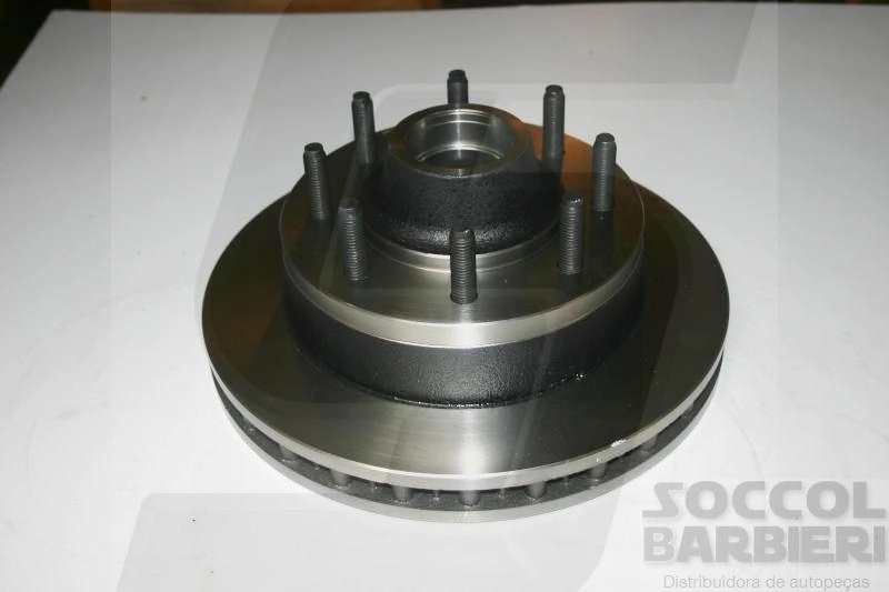DISCO FREIO DIANTEIRO VENTILADO 331MM FORD F-250/350 98/2003 COM PARAFUSOS 14X2