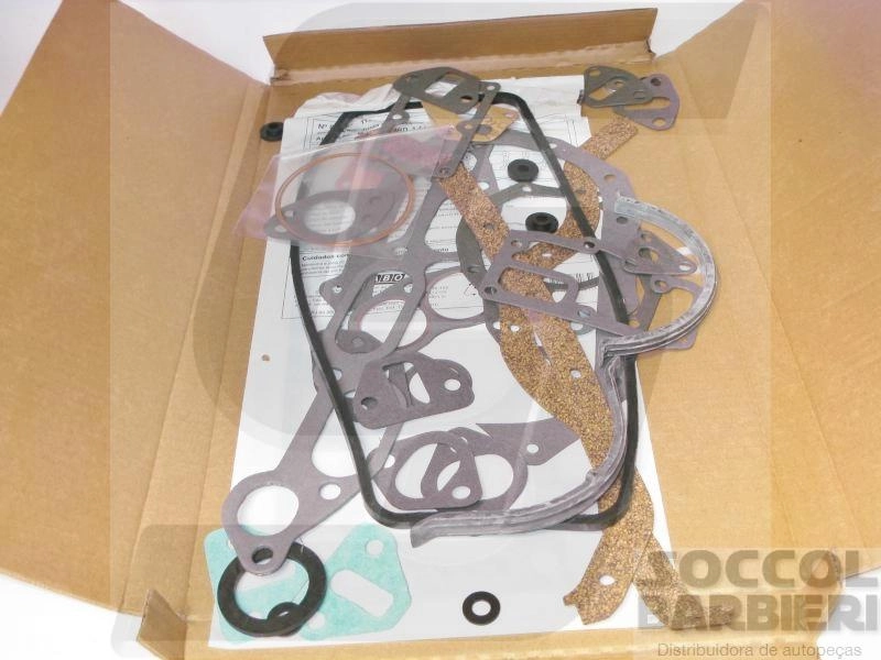 JOGO JUNTAS COMPLETO MOTOR SEM RETENTOR FORD CORCEL 1.4 78/83 GASOLINA