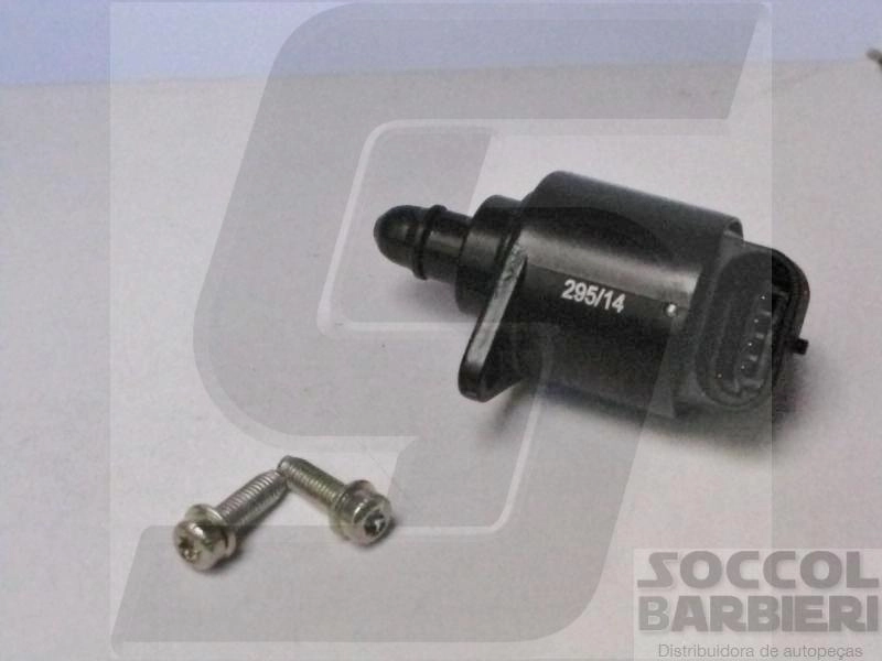 MOTOR PASSO OU VÁLVULA CONTROLE MARCHA LENTA ÁLCOOL GASOLINA FIAT PALIO/SIENA/STRADA 1.0/1.5 96/ MPI GAS/ALC FIORINO 97/98 UNO