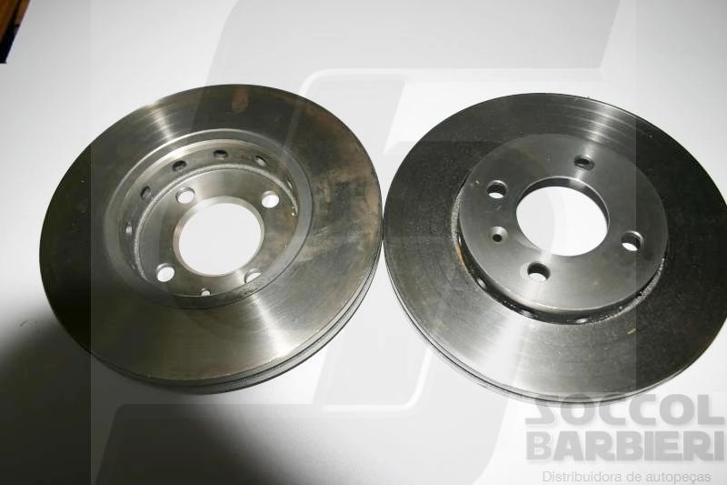 DISCO DE FREIO DIANTEIRO VW POLO 1.6 16V 2003/2015 - VENTILADO 256MM 4 FUROS