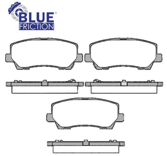 PASTILHA DE FREIO TRASEIRA FORD MUSTANG CONVERSIVEL 2015/ - COUPE 2015/