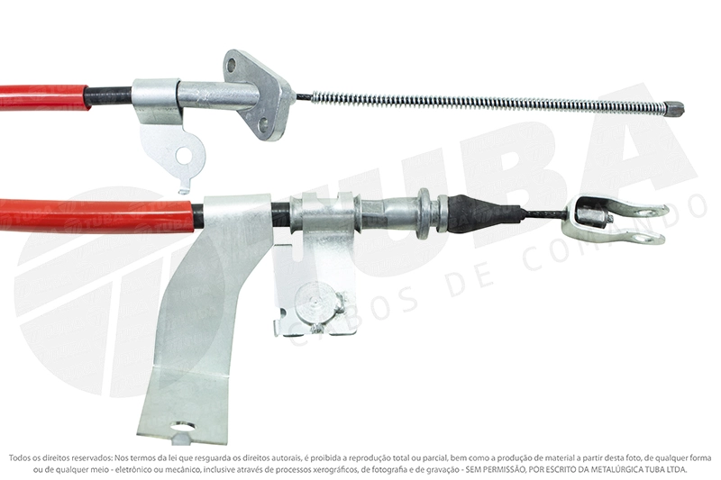 CABO FREIO TOYOTA HILUX 4X2/4X4 2016/ TRASEIRO ESQUERDO - 2197MM