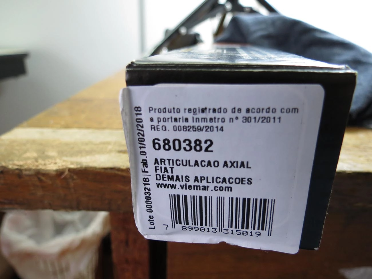 ARTICULAÇÃO/BARRA AXIAL DIREÇÃO HIDRÁULICA/MECÂNICA M14X1,5 DH/DM FIAT NOVO UNO 10/ PALIO/GRAND SIENA 11/ MOBI 17/