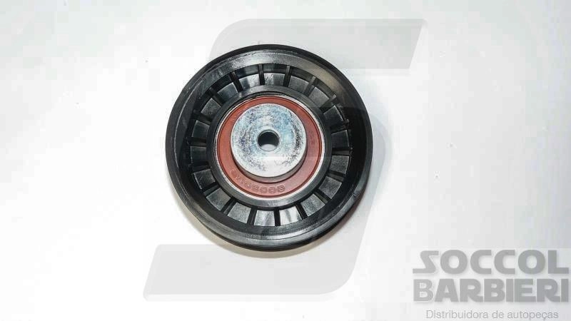 POLIA TENSOR CORREIA ALTERNADOR/TENSIONADOR AUXILIAR ACESSÓRIOS MOTOR GM CORSA SEM DH CELTA D/H PRISMA COM ACD 6 CANALETAS