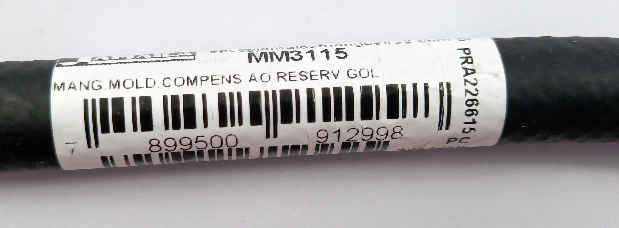 MANGUEIRA COMPENSAÇÃO RESERVATÓRIO ÁGUA VW GOL