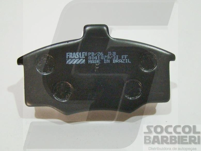 PASTILHA FREIO RODA DIANTEIRA FIAT UNO/PREMIO/ELBA VARGA