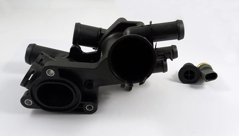KIT CARCAÇA ÁGUA COMPLETA SENSOR CINZA VW FOX 03/08 GOL/PARATI/SAVEIRO 02/ KOMBI 06/ - GOLF 99/