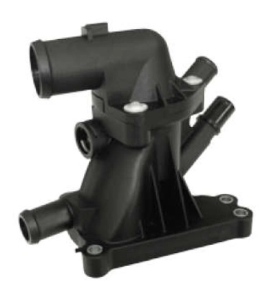 VÁLVULA TERMOSTÁTICA COM CARCAÇA ALUMÍNIO FORD NOVO KA 1.0 14/ 3 CILINDROS - COM SENSOR