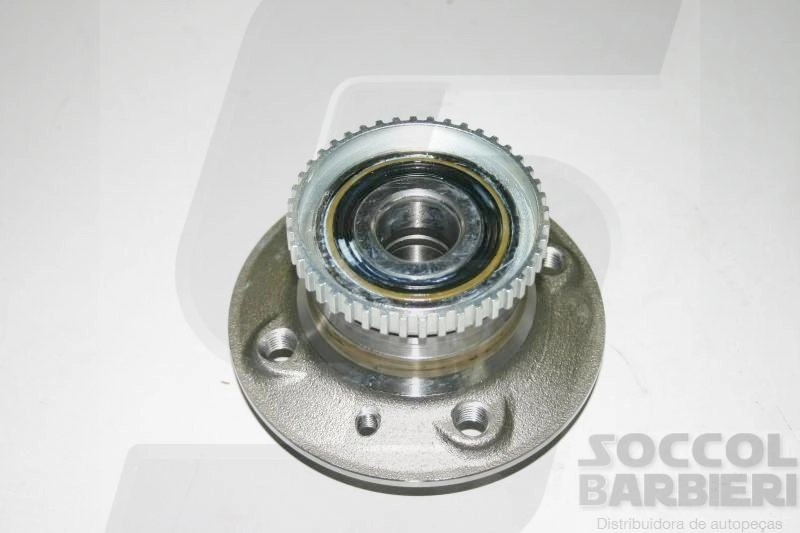 CUBO RODA TRASEIRO COM ROLAMENTO ABS 4 FUROS FREIO A TAMBOR RENAULT SCENIC TODOS