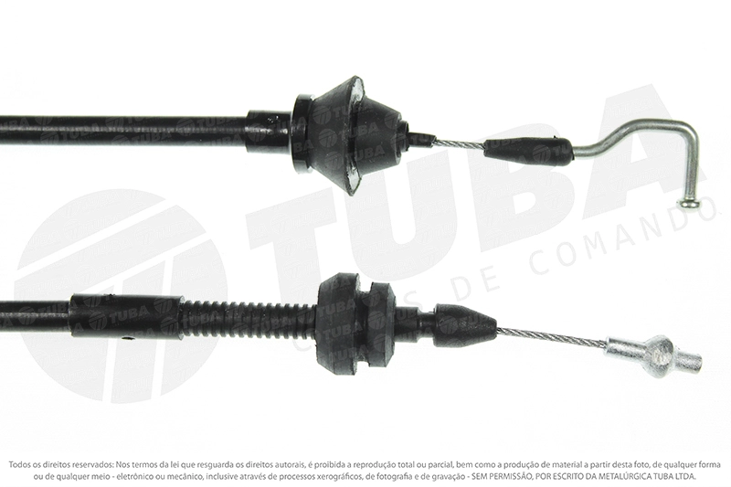 CABO ACELERADOR VW GOL 1.0 AT 8V 97/02 - GOL 1.0 ALCOOL - GOL SPECIAL 06.02/ 870