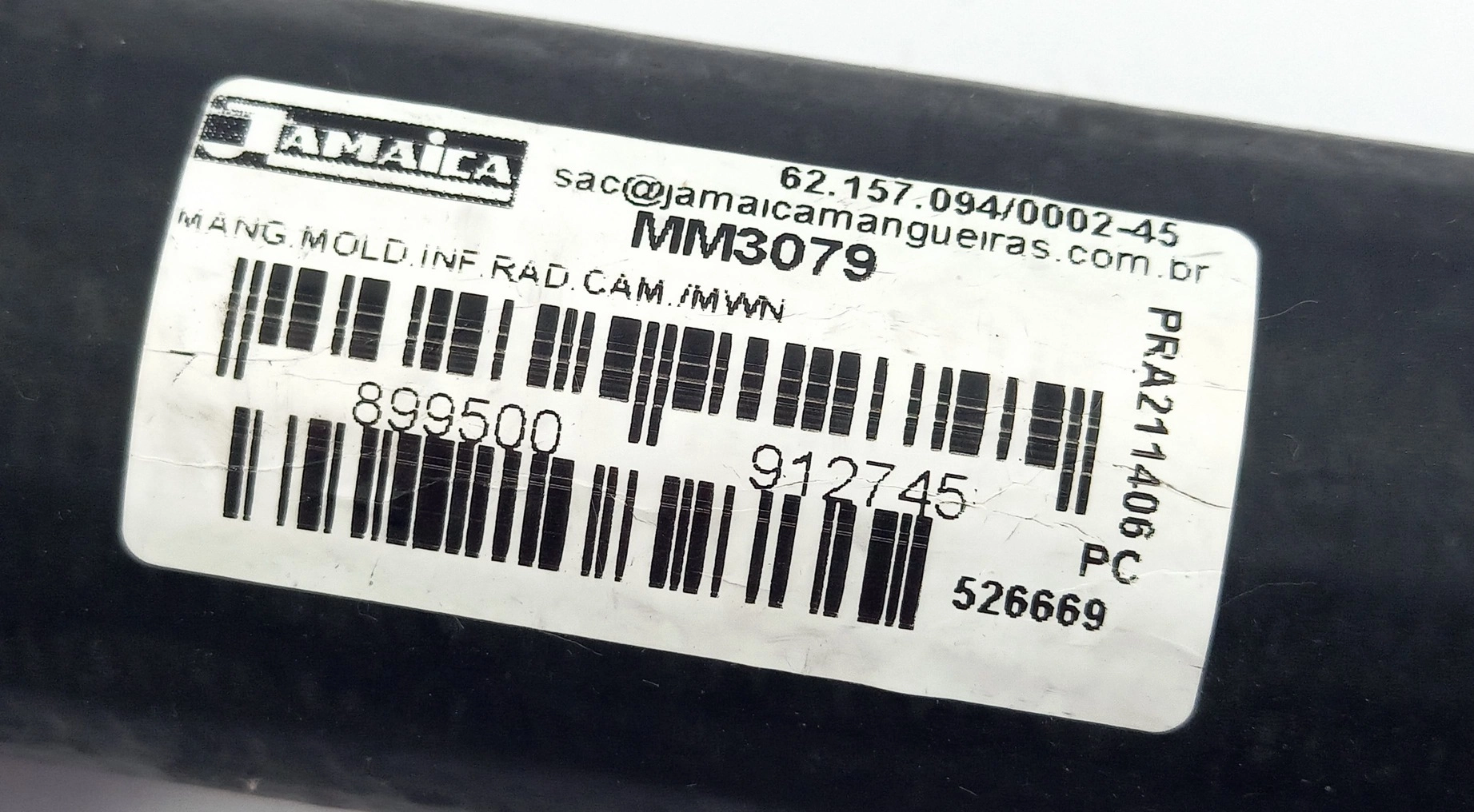 MANGUEIRA INFERIOR RADIADOR VW CAMINHOES 80/