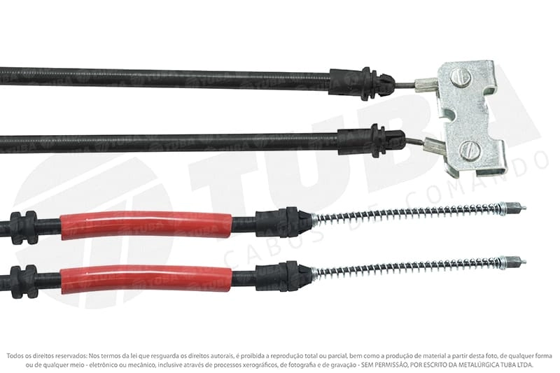 CABO FREIO TRASEIRO FORD ECOSPORT 4X2/4X4 06/14 FIESTA 06/14