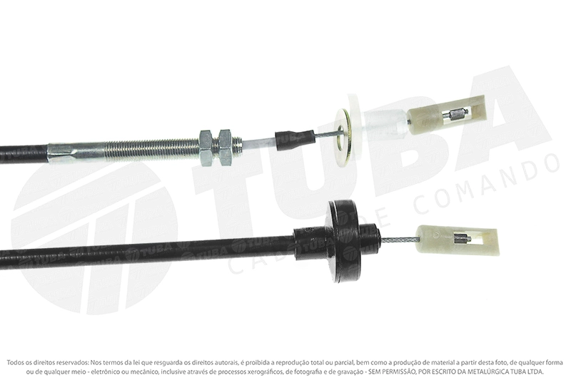 CABO EMBREAGEM VW GOL/VOYAGE/PARATI/SAVEIRO - MOTOR AP 1.6/1.8 89/96 925