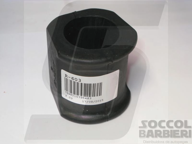 BUCHA BARRA ESTABILIZADORA DIANTEIRA ESTABILIZADOR VW 12.140/14.150/16.170/24.250/35.300 DIANTEIRO 44MM