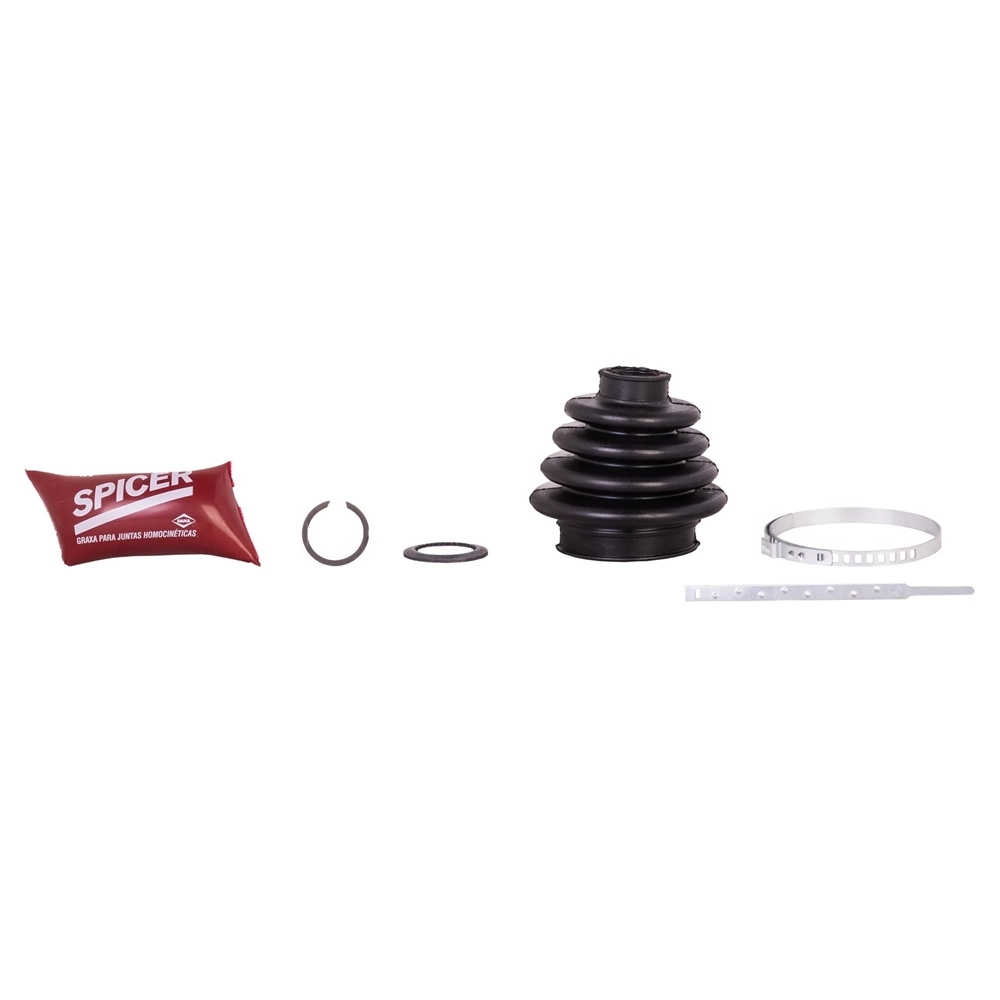 KIT REPARO COIFA HOMOCINÉTICA LADO CÂMBIO SEM FLANGE VW GOL/VOYAGE/PARATI/SAVEIRO/PASSAT /86 21X53X82MM