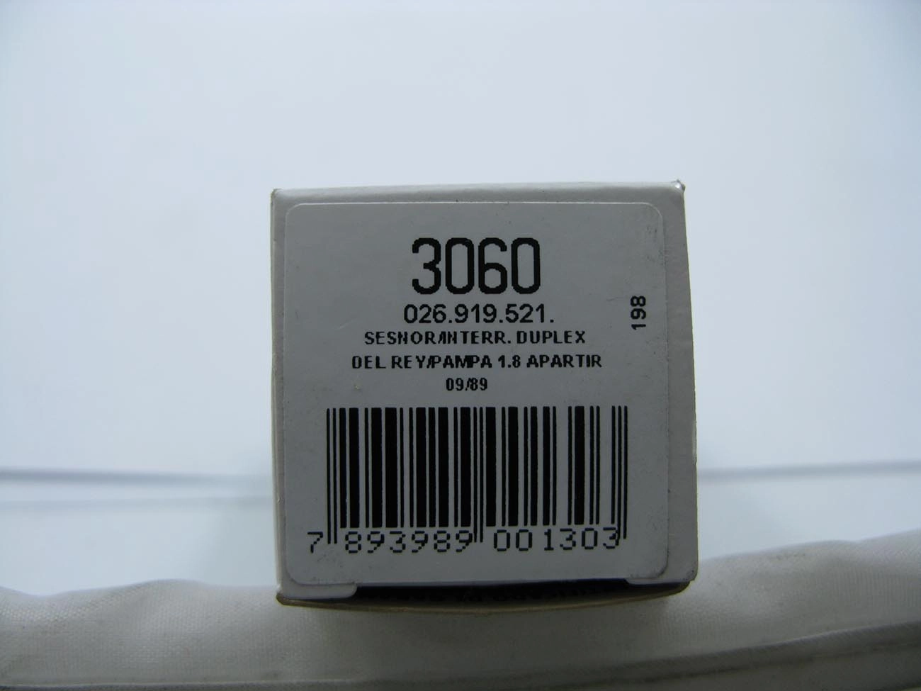 SENSOR TEMPERATURA DUPLEX COM LÂMPADA OU PONTEIRO FORD DEL REY/PAMPA 1.8 89/