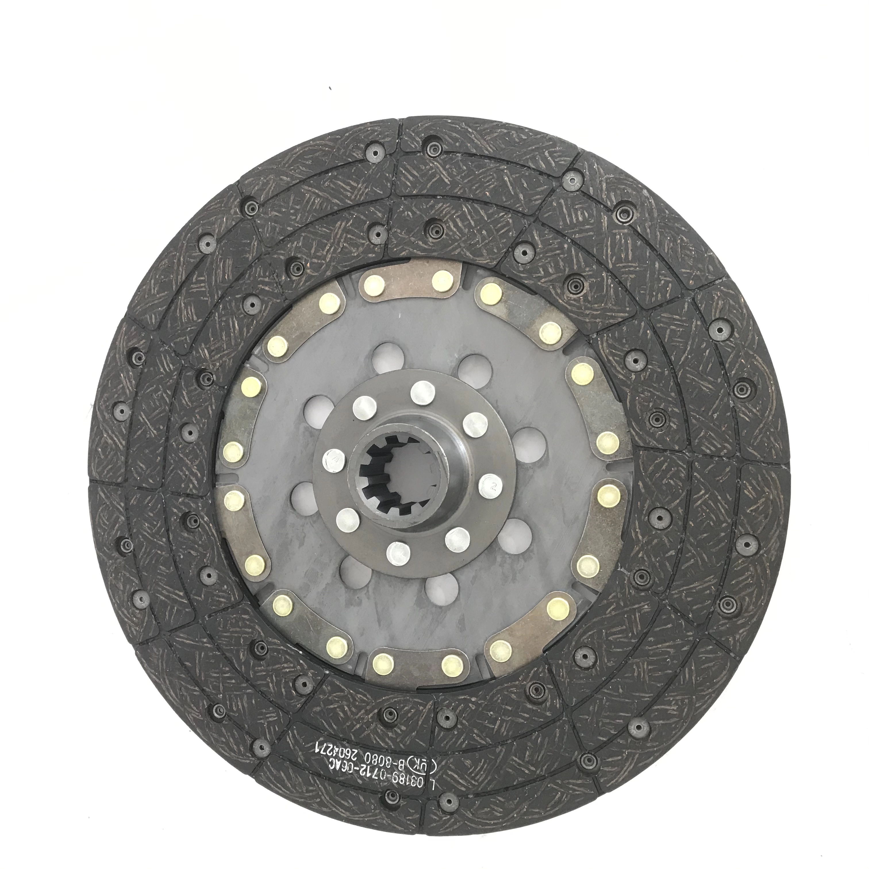 DISCO DE EMBREAGEM JOHN DEERE COLHEITADEIRA 1165/1175/6200/6300/7200/7300/7500/7700 330MM 10 ESTRIAS