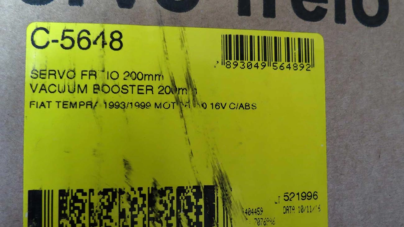 SERVO FREIO FIAT TEMPRA 2.0 92/99 C/ABS 200MM