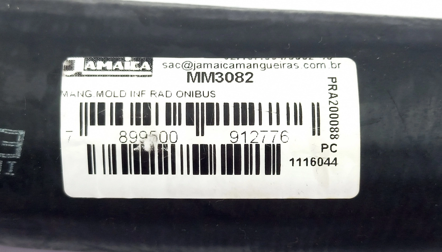 MANGUEIRA INFERIOR RADIADOR VW ONIBUS 80/