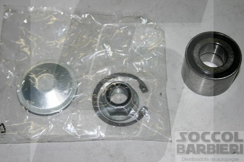 KIT ROLAMENTO CUBO RODA TRASEIRO SEM ABS 25X52X37MM TRASEIRA RENAULT CLIO 1.0 NACIONAL 1.6 TODOS TWINGO LOGAN