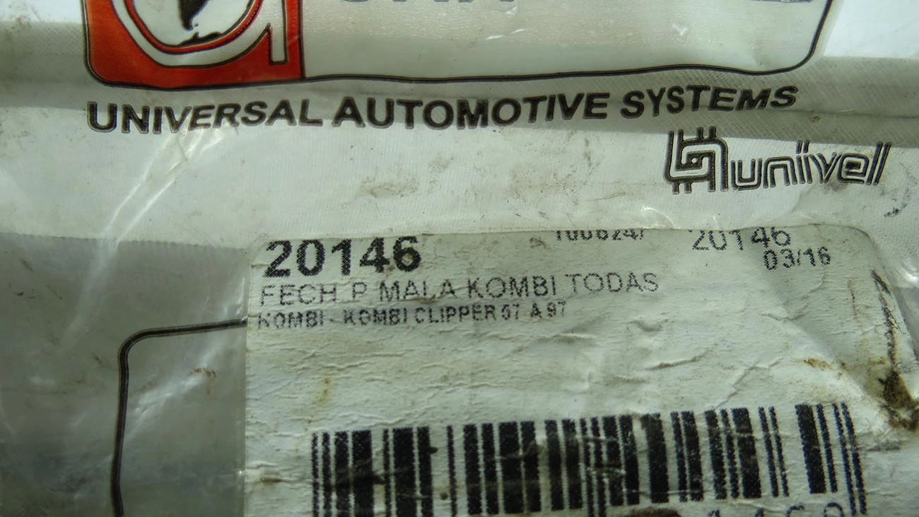 FECHADURA PORTA MALAS VW KOMBI /97 - FECHADURA