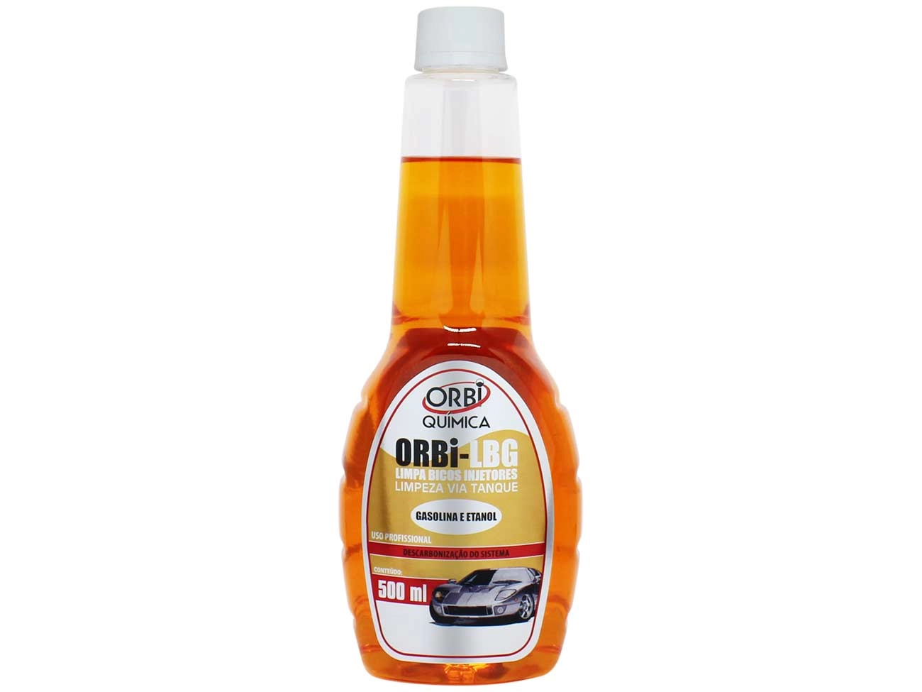 LIMPA BICO INJETOR GASOLINA LARANJA 500ML LIMPEZA DESCARBONIZAÇÃO SISTEMA INJEÇÃO