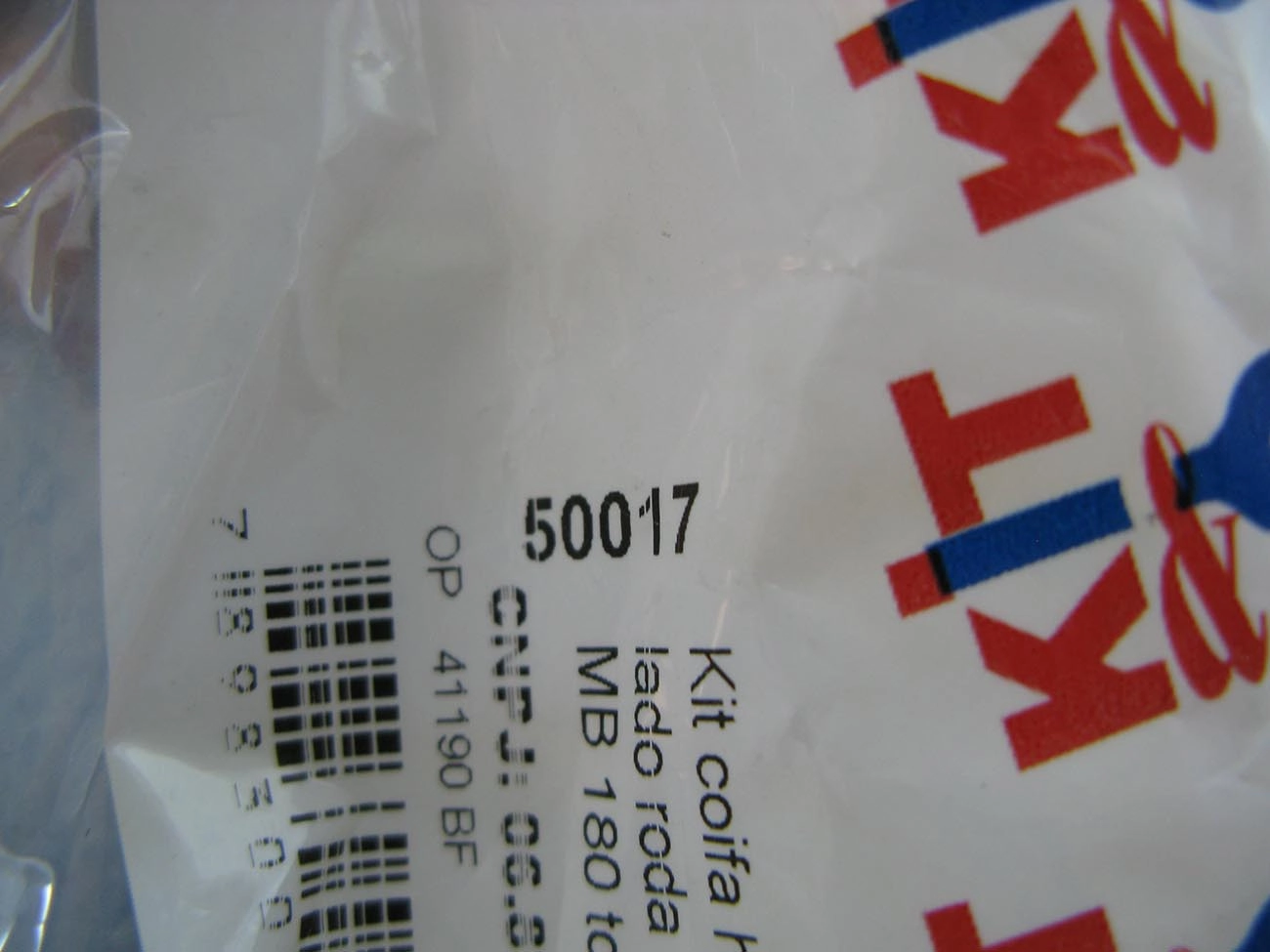 KIT REPARO COIFA HOMOCINÉTICA LADO RODA MB 180 TODOS MODELOS