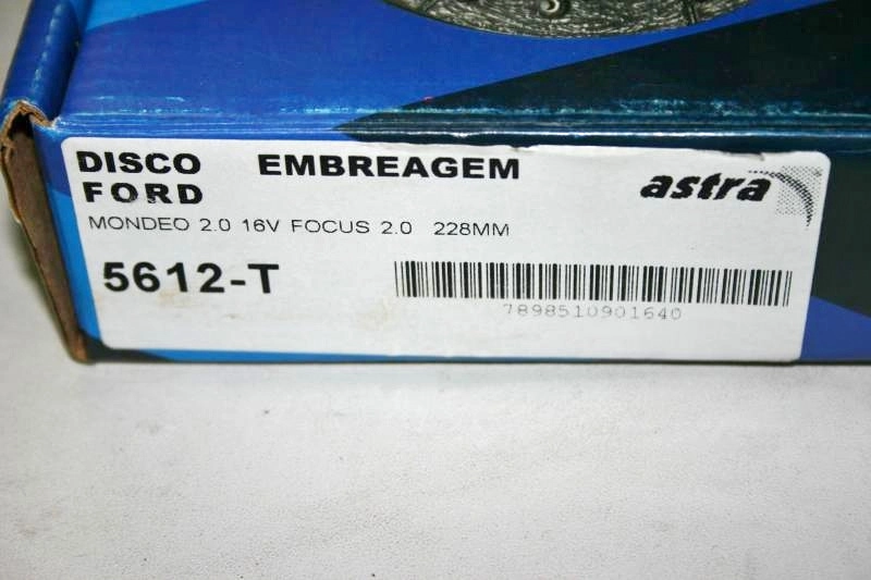 DISCO EMBREAGEM FORD MONDEO 2.0 16V 97/01 - 228MM