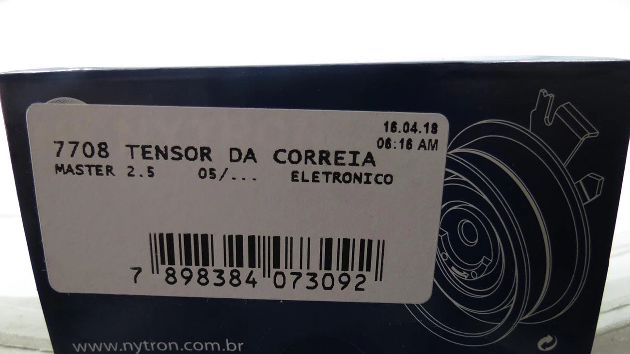 TENSOR CORREIA COMANDO RENAULT MASTER 2.5 16V DCI 05/13