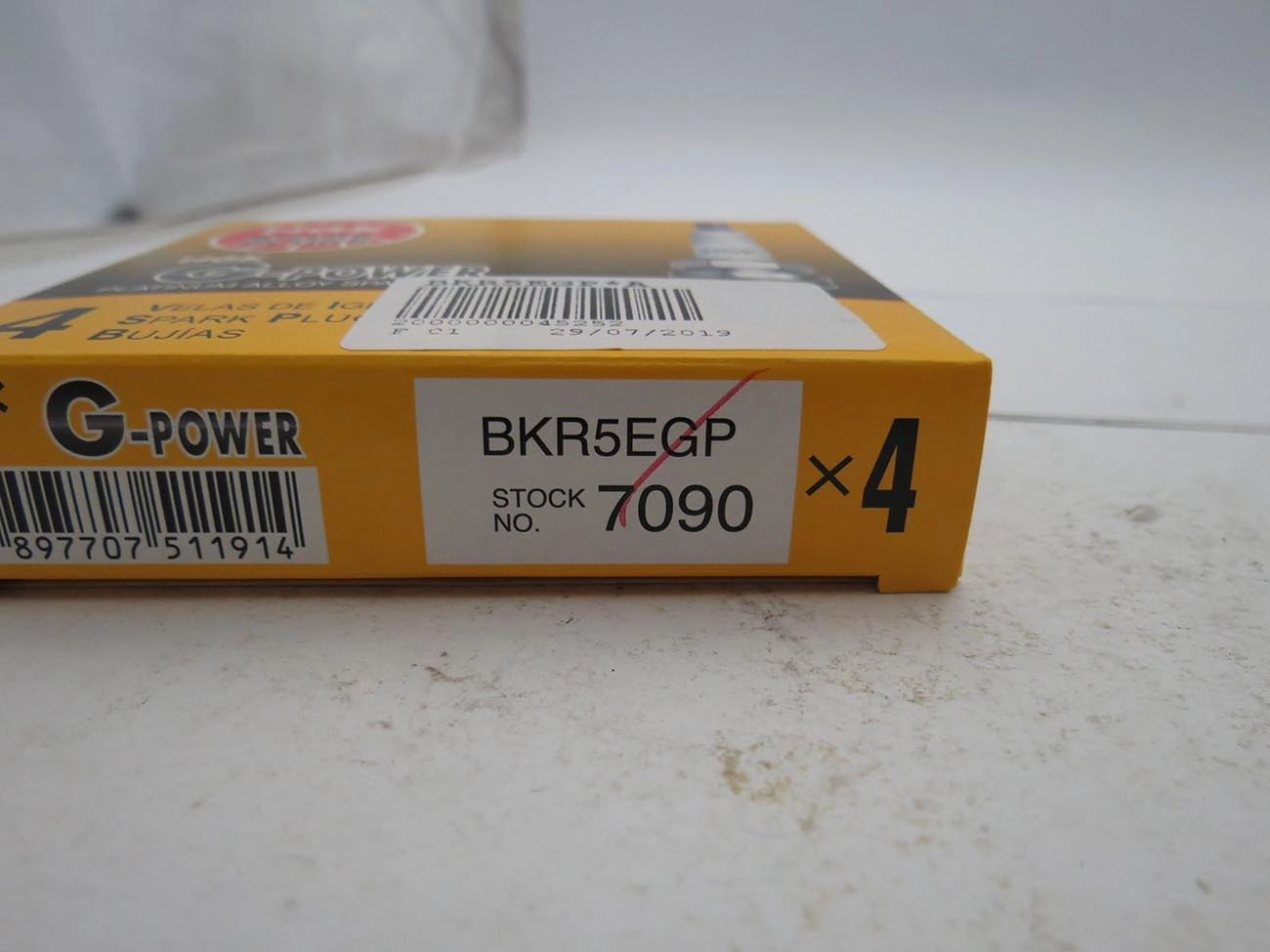 VELA DE IGNICAO G-POWER SUBSTITUI BKR5 E/EKC/ES11/EX/EY/EYA/EYA11/EZ - BKUR5 ET/ET10/ETC-10