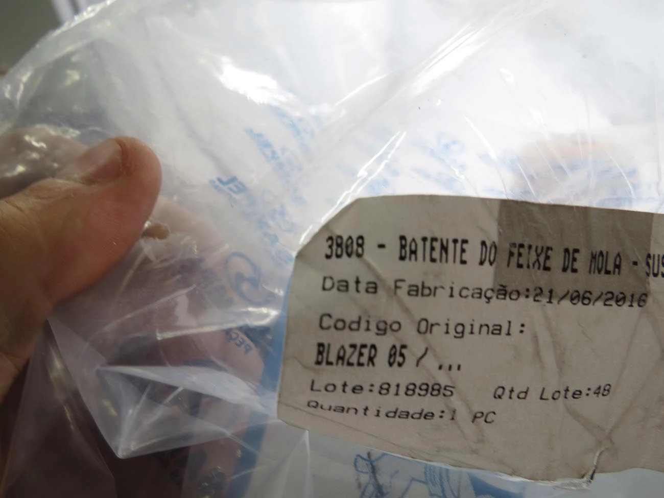 BATENTE SUSPENSAO GM BLAZER 2005/ - TRASEIRA