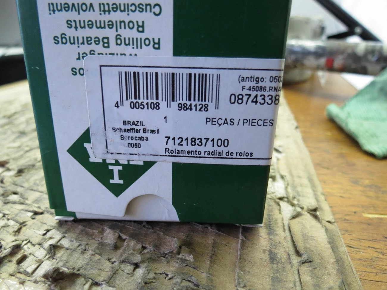 ROLAMENTO RODA TRASEIRA GM CHEVETTE BRASEIXOS - 33X50,981X16,95 MM