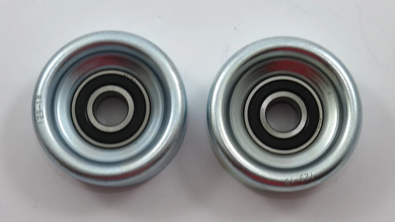 KIT POLIAS TENSOR CORREIA ALTERNADOR/TENSIONADOR AUXILIAR ACESSÓRIOS MOTOR VW GOL/PARATI/SAVEIRO/SANTANA 94/ C/ACD 17X76,20X31MM DUAS PEÇAS