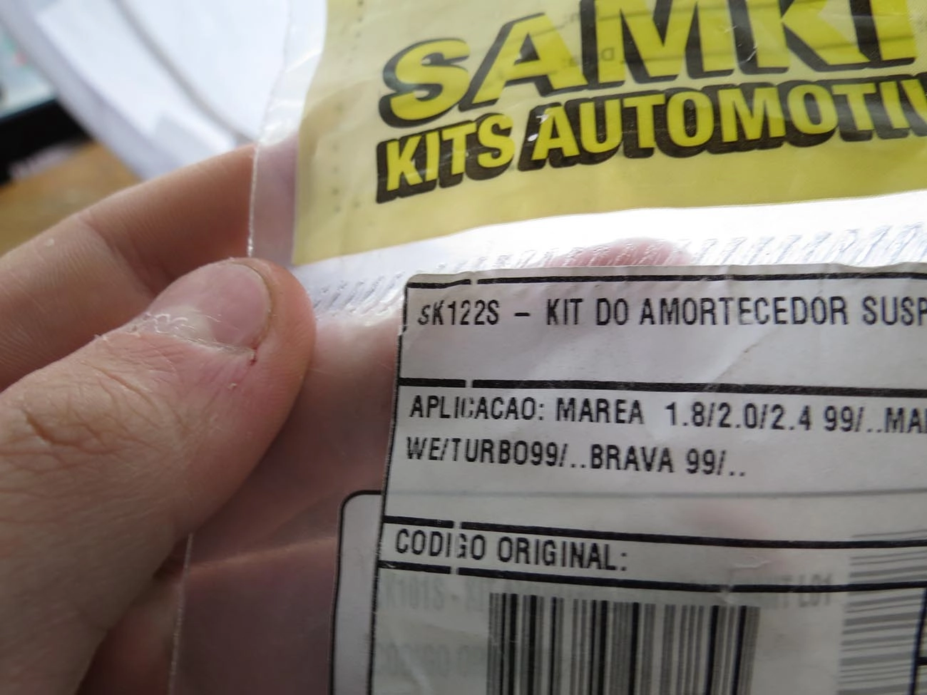 KIT AMORTECEDOR FIAT MAREA 1.8/2.4 - BRAVA TODOS - DIANTEIRO